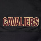 NBA CLEVELAND CAVALIERS CLASSIC CHANDAIL À CAPUCHON EN MOLLETON À GLISSIÈRE POUR FILLE JUNIOR (NOIR)