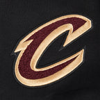 NBA CLEVELAND CAVALIERS CLASSIC CHANDAIL À CAPUCHON EN MOLLETON À GLISSIÈRE POUR FILLE JUNIOR (NOIR)