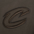 NBA CLEVELAND CAVALIERS NEUTRAL CHANDAIL À COL ROND EN MOLLETON POUR FILLE JUNIOR (TAUPE FONCÉ)