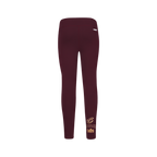 NBA CLEVELAND CAVALIERS RETRO CLASSIC BIG GIRL'S LEGGING (WINE)