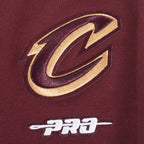 NBA CLEVELAND CAVALIERS RETRO CLASSIC BIG GIRL'S LEGGING (WINE)