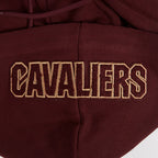 NBA CLEVELAND CAVALIERS CLASSIC WOMEN'S FLEECE PULLOVER HOODIE (WINE)