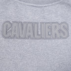 NBA CLEVELAND CAVALIERS NEUTRAL WOMEN'S FLC CREWNECK (DARK HEATHER GRAY)