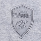 NBA CLEVELAND CAVALIERS NEUTRAL WOMEN'S FLC CREWNECK (DARK HEATHER GRAY)