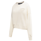 NBA CLEVELAND CAVALIERS NEUTRAL CHANDAIL À COL ROND POUR FEMME (COQUILLE D'ŒUF)