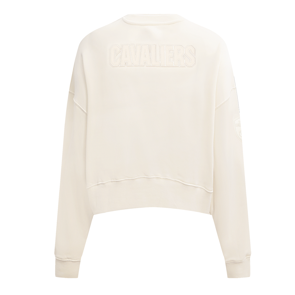 NBA CLEVELAND CAVALIERS NEUTRAL CHANDAIL À COL ROND POUR FEMME (COQUILLE D'ŒUF)