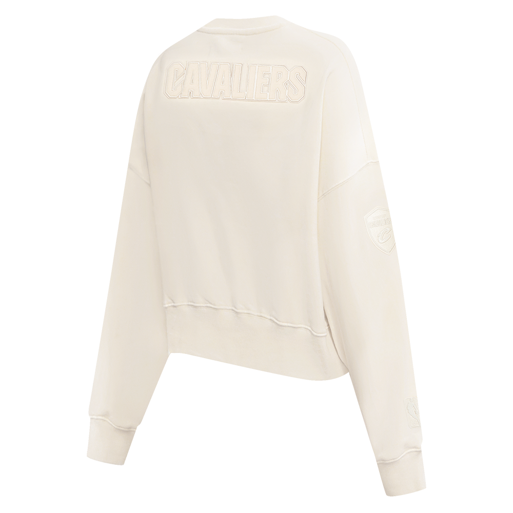 NBA CLEVELAND CAVALIERS NEUTRAL CHANDAIL À COL ROND POUR FEMME (COQUILLE D'ŒUF)