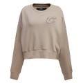 NBA CLEVELAND CAVALIERS NEUTRAL CHANDAIL À COL ROND POUR FEMME (TAUPE)