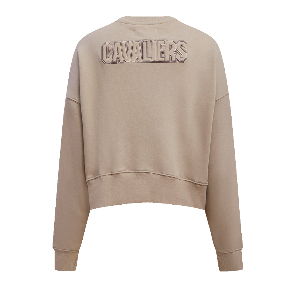 NBA CLEVELAND CAVALIERS NEUTRAL CHANDAIL À COL ROND POUR FEMME (TAUPE)