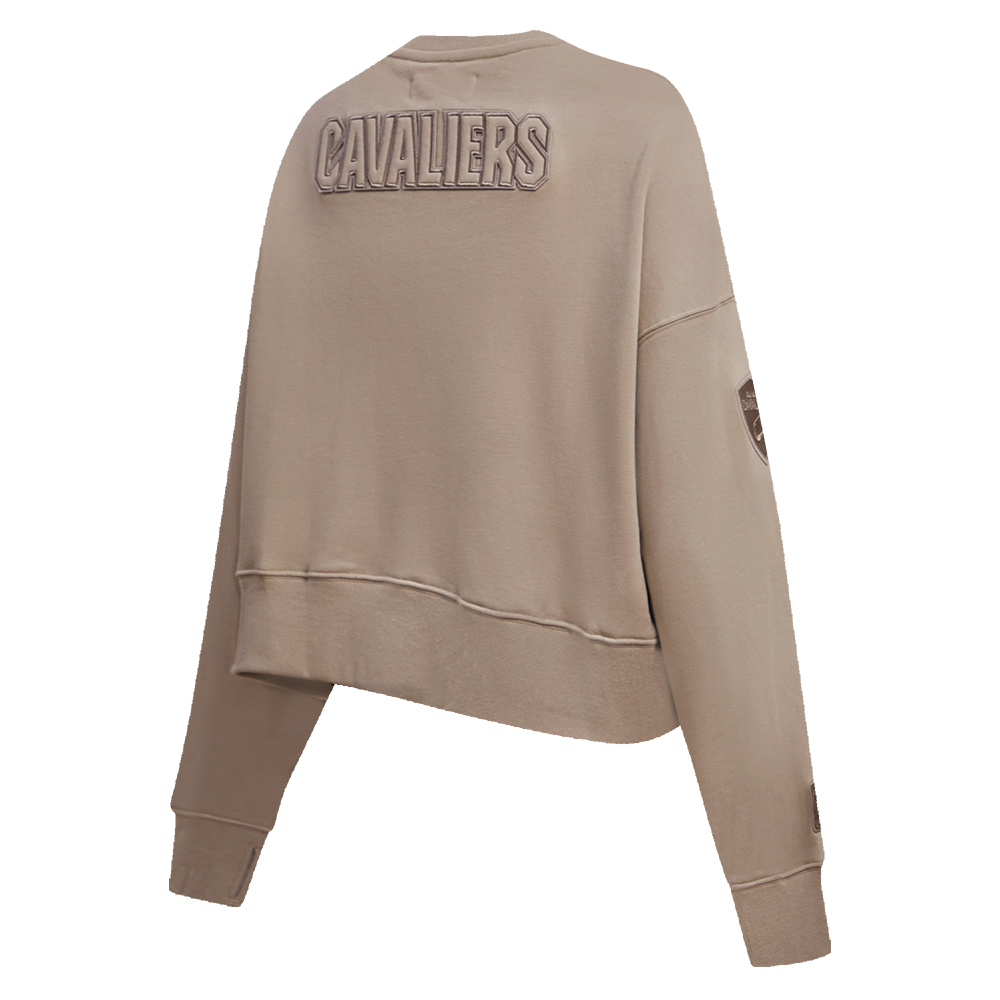 NBA CLEVELAND CAVALIERS NEUTRAL CHANDAIL À COL ROND POUR FEMME (TAUPE)