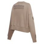 NBA CLEVELAND CAVALIERS NEUTRAL CHANDAIL À COL ROND POUR FEMME (TAUPE)
