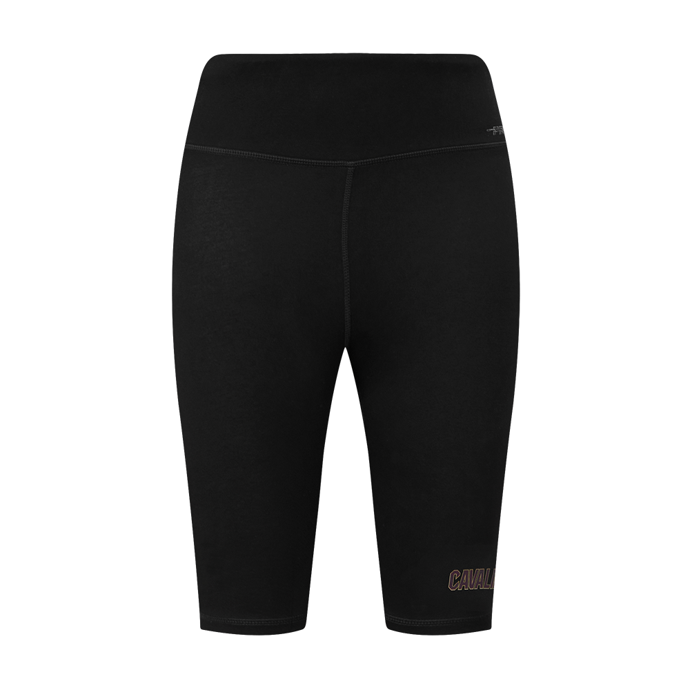 NBA CLEVELAND CAVALIERS CLASSIC WOMEN'S CTN BIKE SHORT\ (BLACK)