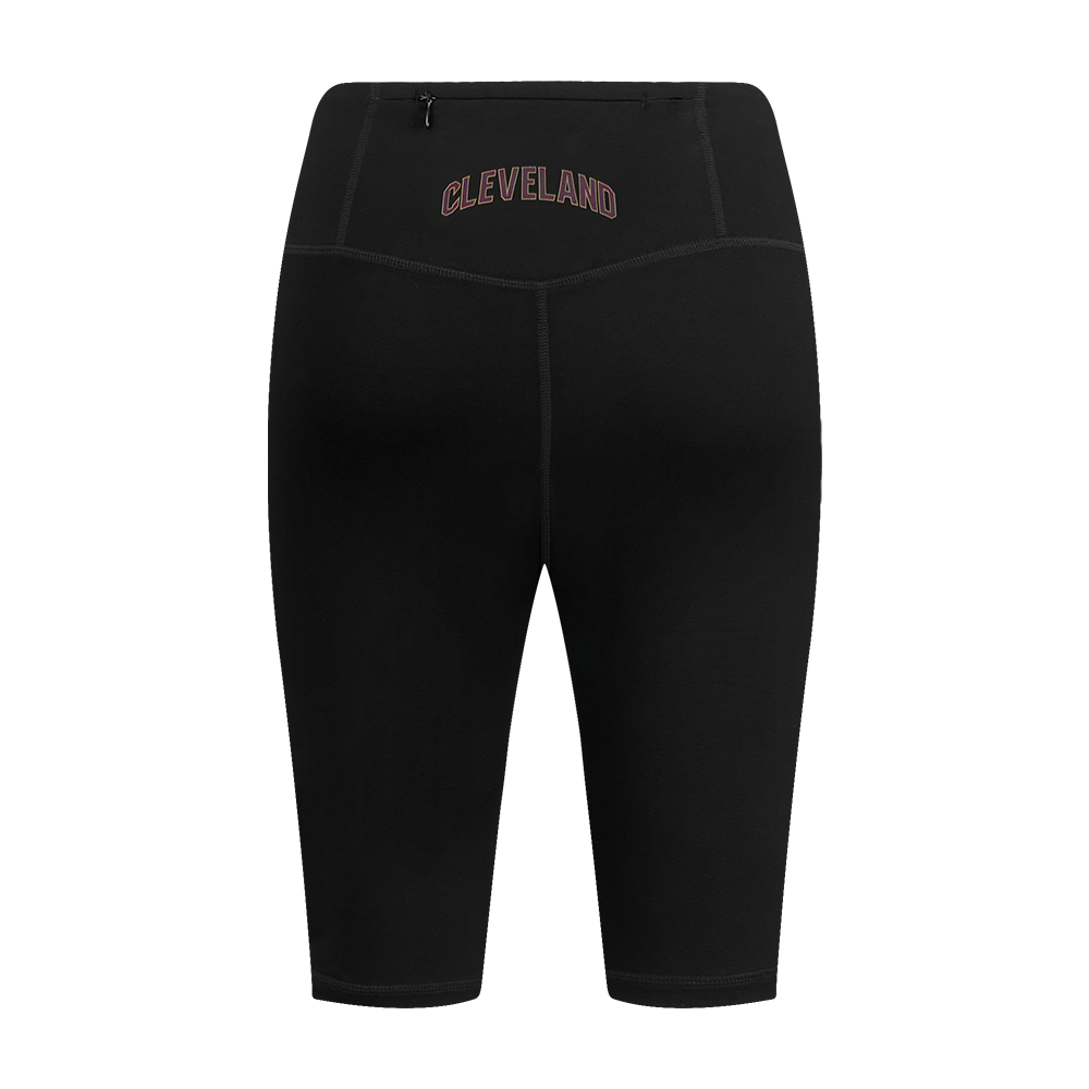 NBA CLEVELAND CAVALIERS CLASSIC CTN BIKE SHORT POUR FEMME (NOIR)