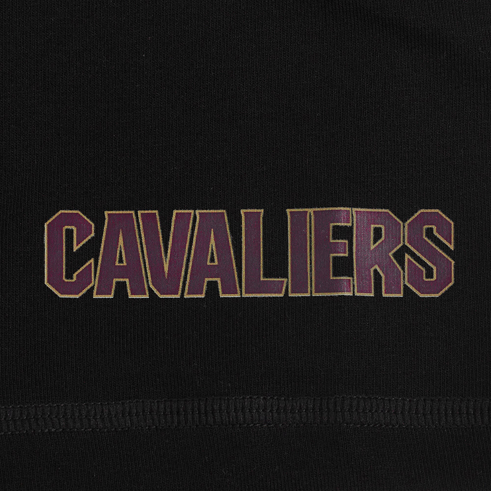 NBA CLEVELAND CAVALIERS CLASSIC CTN BIKE SHORT POUR FEMME (NOIR)