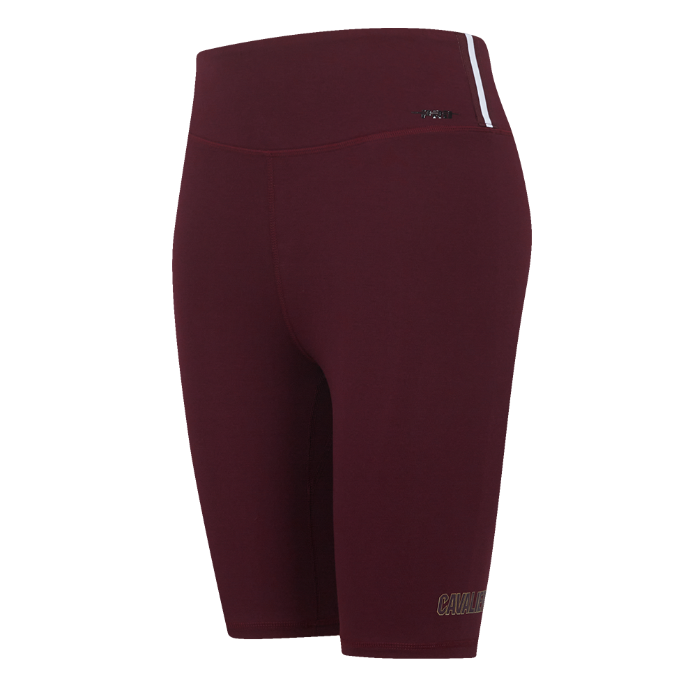 NBA CLEVELAND CAVALIERS CLASSIC WOMEN'S COTTON BIKE SHORT (WINE)