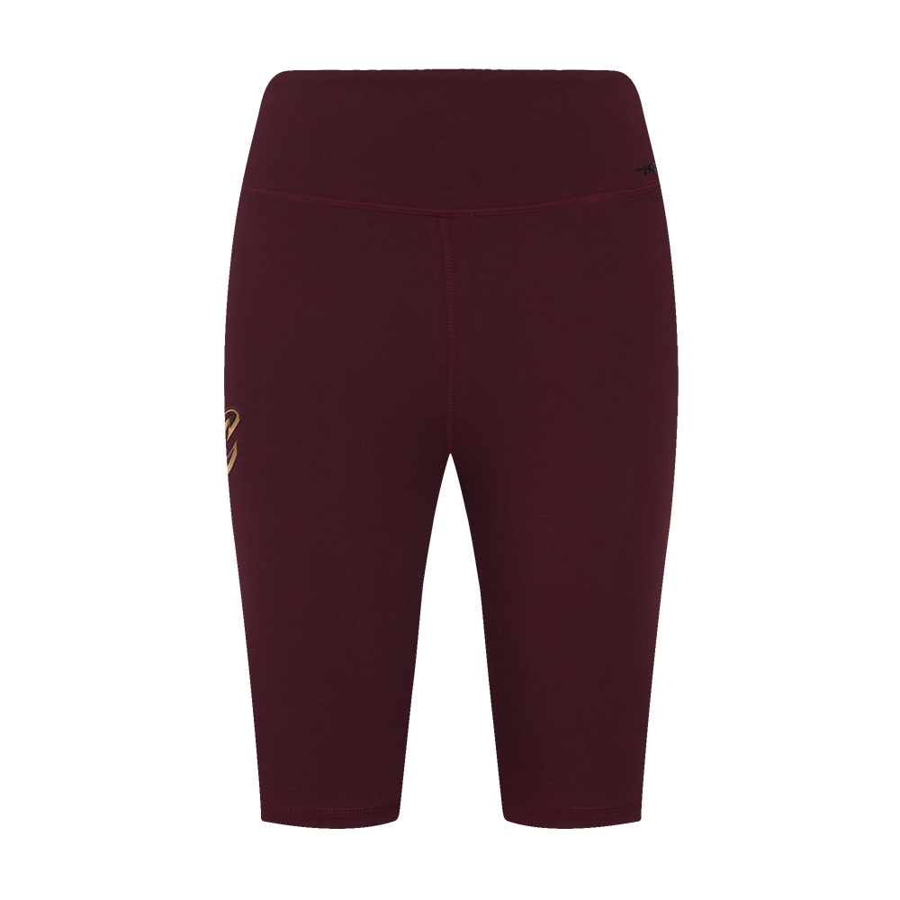 NBA CLEVELAND CAVALIERS CLASSIC WOMEN'S COTTON BIKE SHORT (WINE)