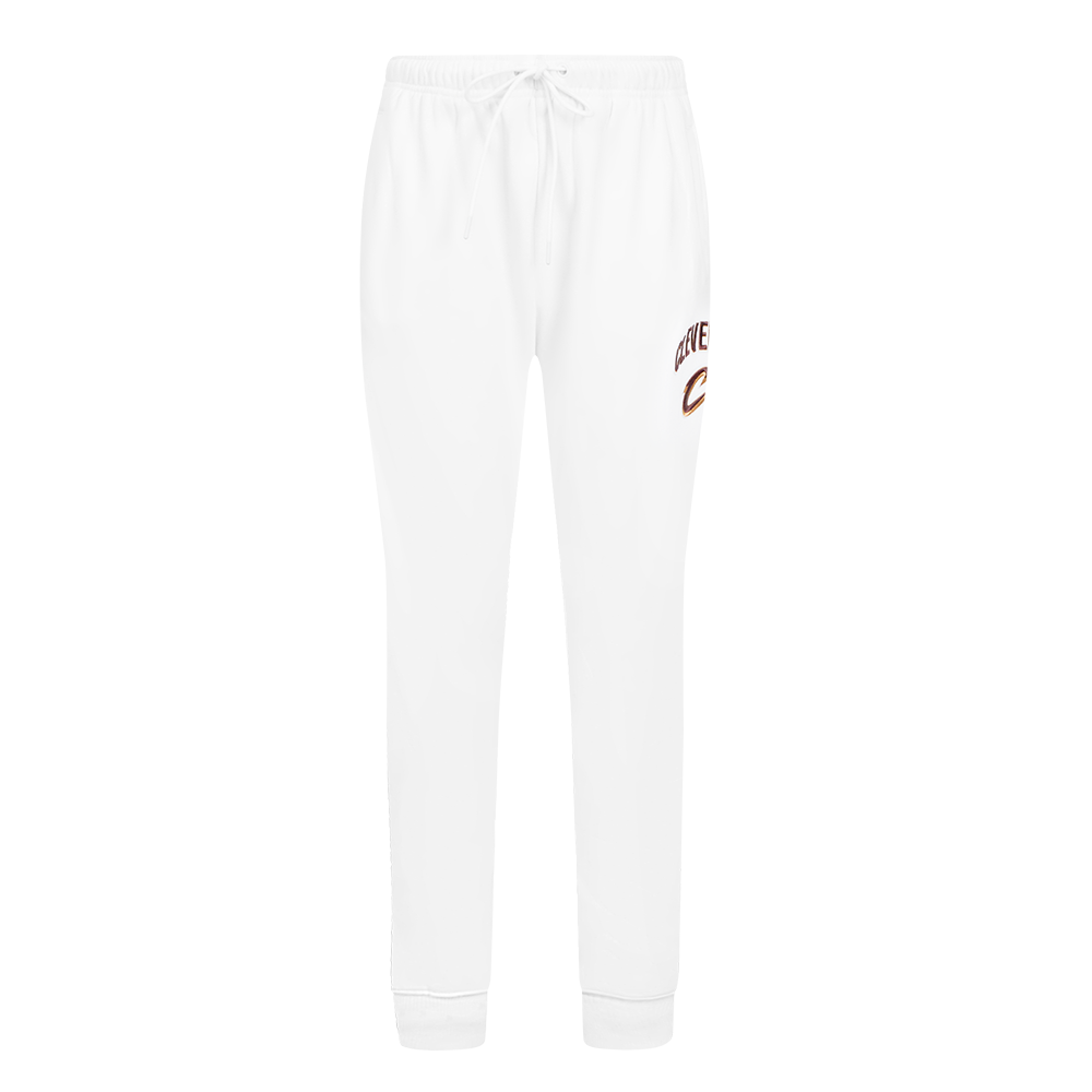 NBA CLEVELAND CAVALIERS CLASSIC WOMEN'S FLEECE SWEATPANT (WHITE)