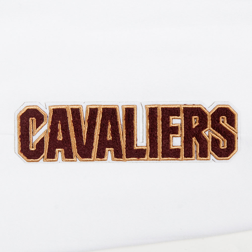 NBA CLEVELAND CAVALIERS CLASSIC WOMEN'S FLEECE SWEATPANT (WHITE)