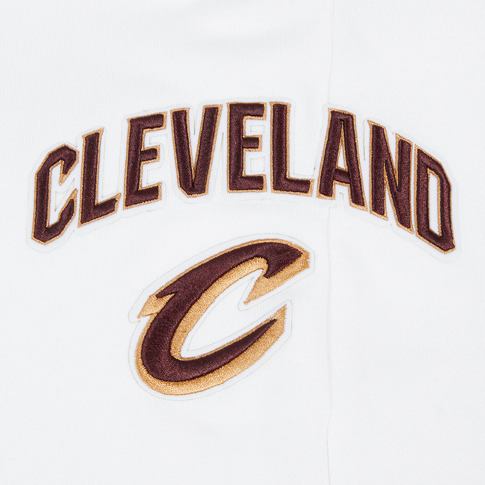 NBA CLEVELAND CAVALIERS CLASSIC WOMEN'S FLEECE SWEATPANT (WHITE)