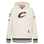 NBA CLEVELAND CAVALIERS RETRO CLASSIC CHANDAIL À CAPUCHON EN MOLLETON CÔTELÉ POUR GARÇON BAMBIN (LIE-DE-VIN)