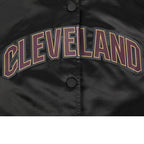 NBA CLEVELAND CAVALIERS CLASSIC BLOUSON EN SATIN POUR FEMME (NOIR)