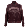 NBA CLEVELAND CAVALIERS CLASSIC BLOUSON EN SATIN POUR FEMME (LIE-DE-VIN)