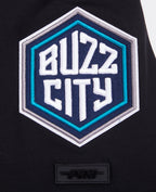 NBA CHARLOTTE HORNETS CREST EMBLEM MEN'S TEE (BLACK)