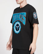 NBA CHARLOTTE HORNETS CREST EMBLEM MEN'S TEE (BLACK)