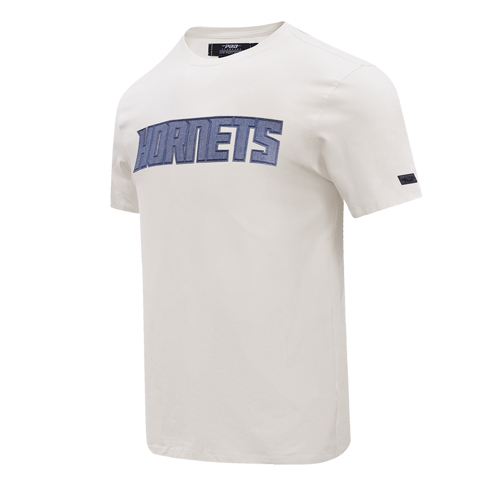 T-shirt NBA Charlotte Hornets Varsity Blues pour homme (lin)