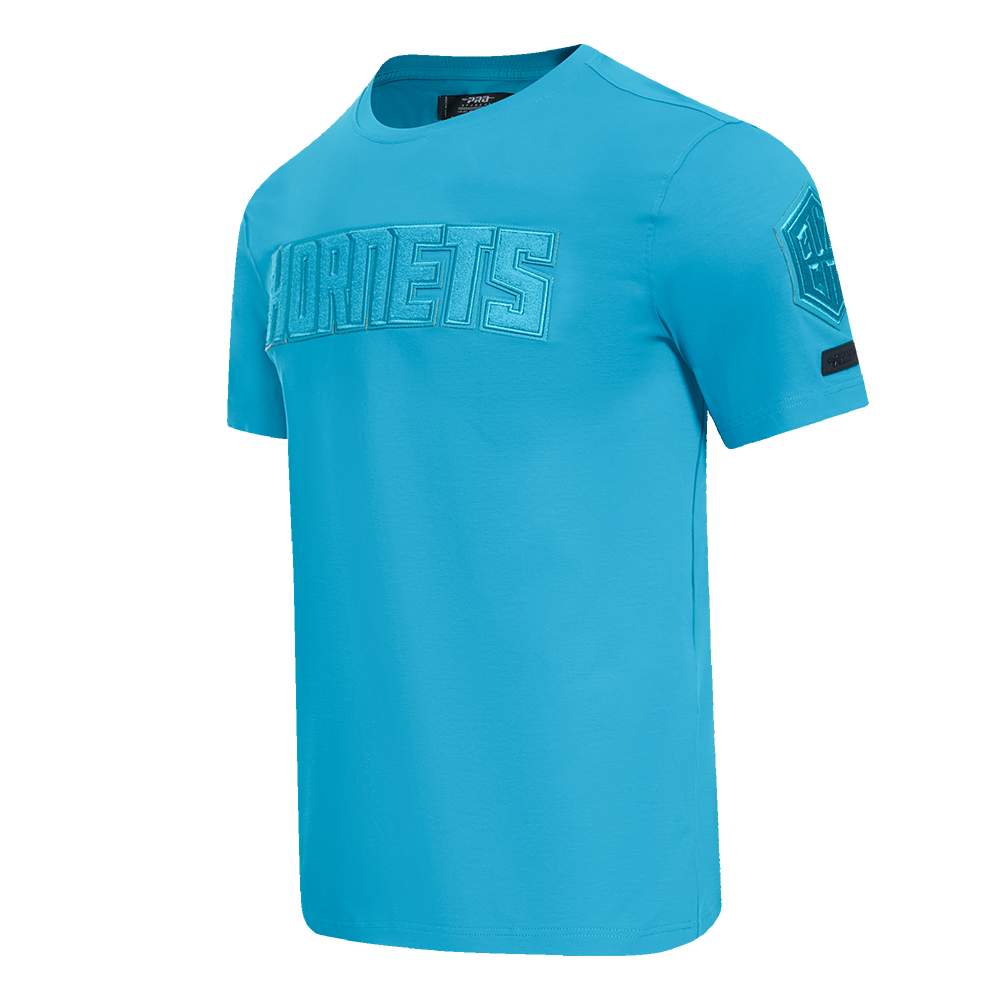 NBA CHARLOTTE HORNETS TRIPLE TONAL SINGLE JERSEY MEN'S TEE (TEAL)