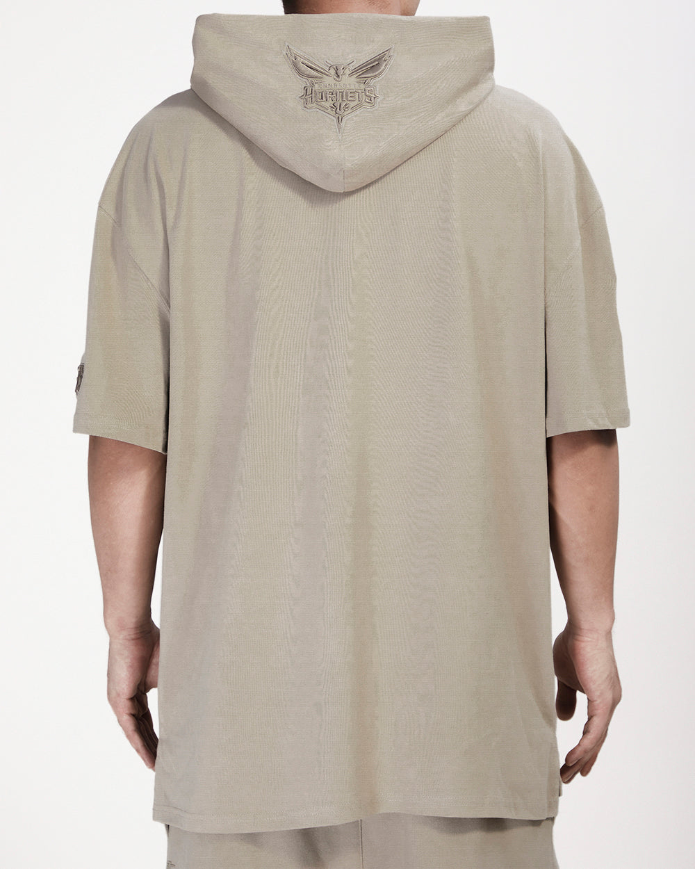 Sweat à capuche NBA Charlotte Hornets Neutre pour homme (taupe)