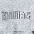 NBA CHARLOTTE HORNETS NEUTRAL T-SHIRT À ÉPAULES TOMBANTES POUR HOMME (GRIS CHINÉ FONCÉ)