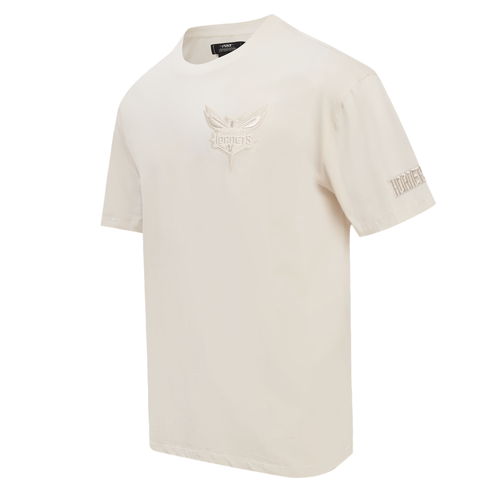 NBA CHARLOTTE HORNETS NEUTRAL DROP SHOULDER MEN'S TEE (GGSHELL)