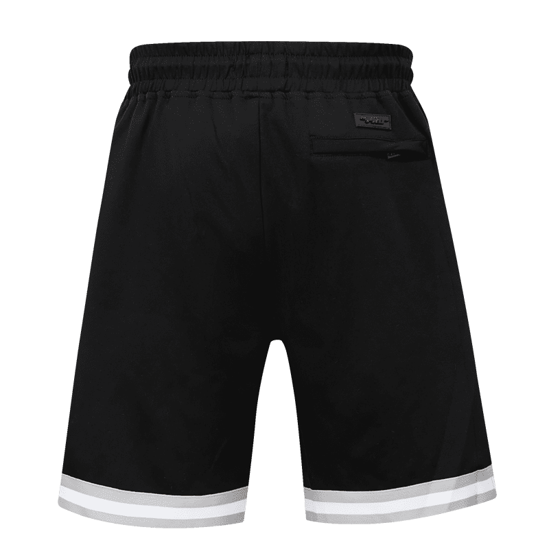 NBA CHARLOTTE HORNETS CLASSIC CHENILLE MEN'S SHORT (BLACK)