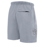 NBA CHARLOTTE HORNETS NEUTRAL SHORT POUR HOMME (GRIS CHINÉ FONCÉ)