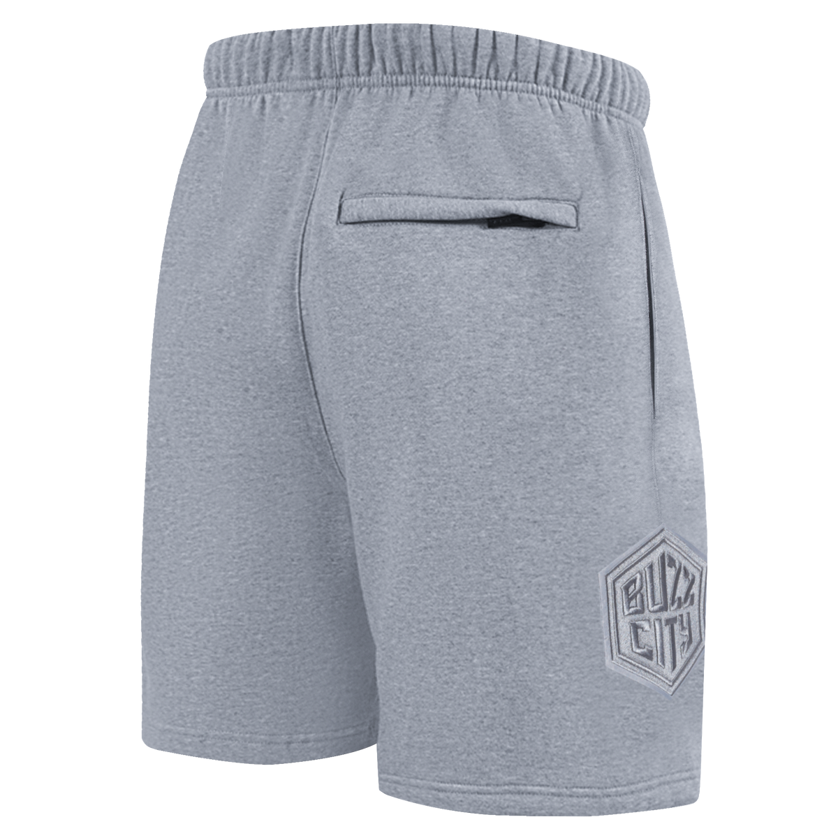 NBA CHARLOTTE HORNETS NEUTRAL SHORT POUR HOMME (GRIS CHINÉ FONCÉ)