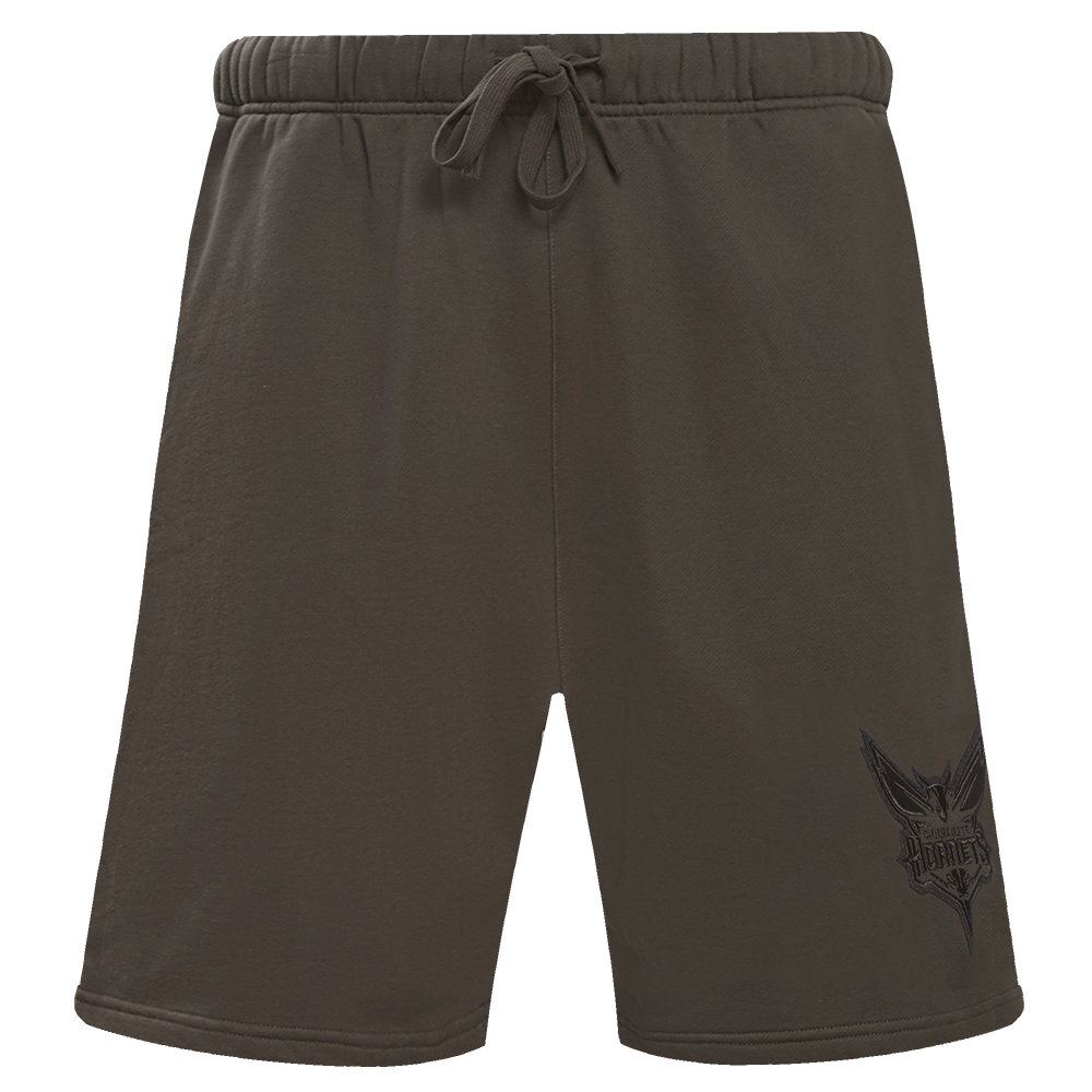 NBA CHARLOTTE HORNETS NEUTRAL SHORT POUR HOMME (TAUPE FONCÉ)
