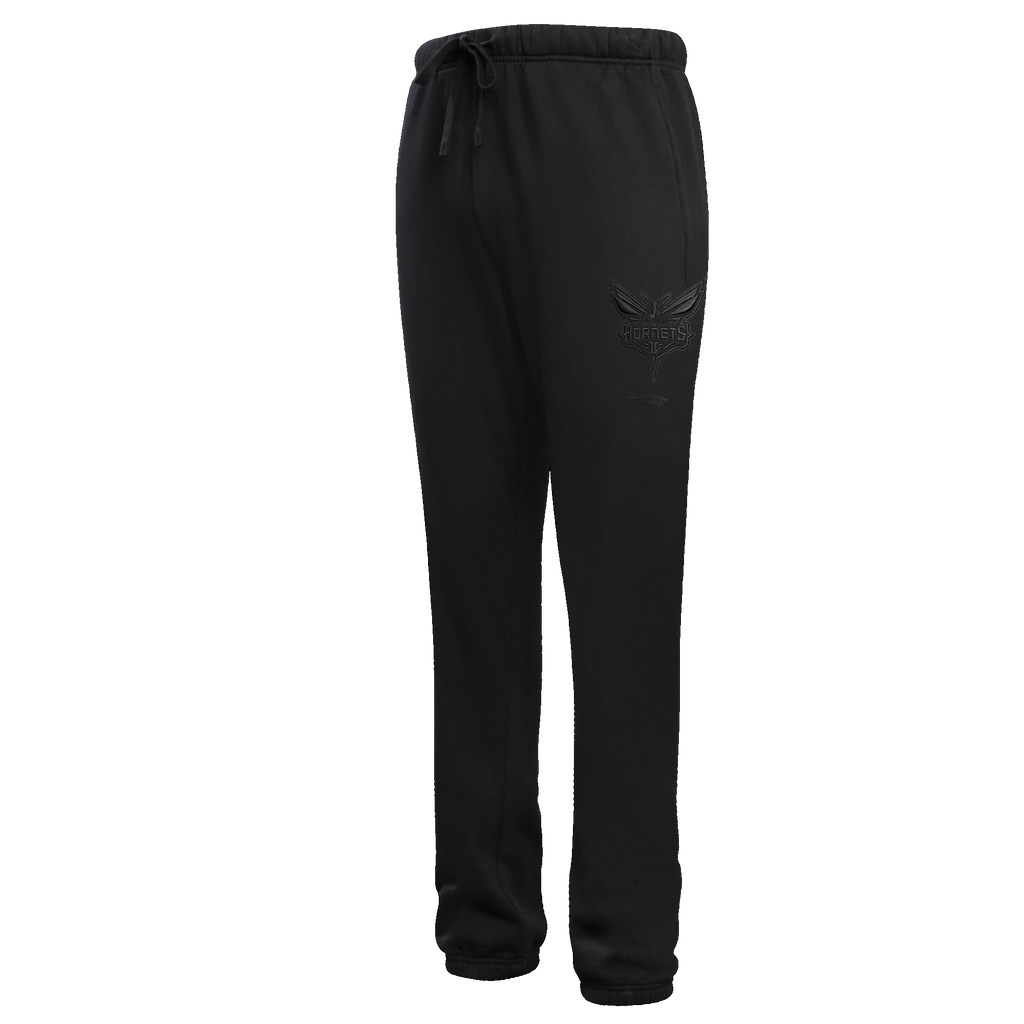NBA CHARLOTTE HORNETS NEUTRAL PANTALON OUATÉ POUR HOMME (NOIR)