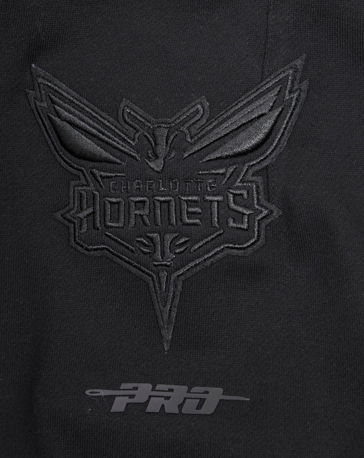 NBA CHARLOTTE HORNETS NEUTRAL PANTALON OUATÉ POUR HOMME (NOIR)