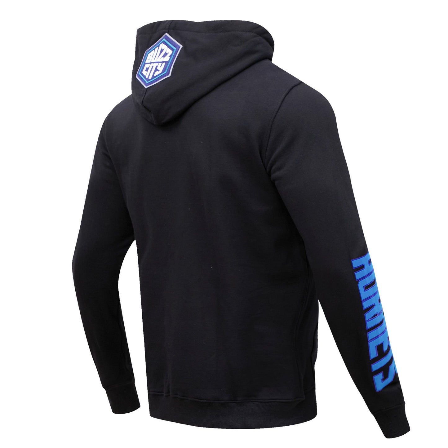 NBA CHARLOTTE HORNETS CLASSIC MEN'S PULLOVER HOODIE (BLACK)