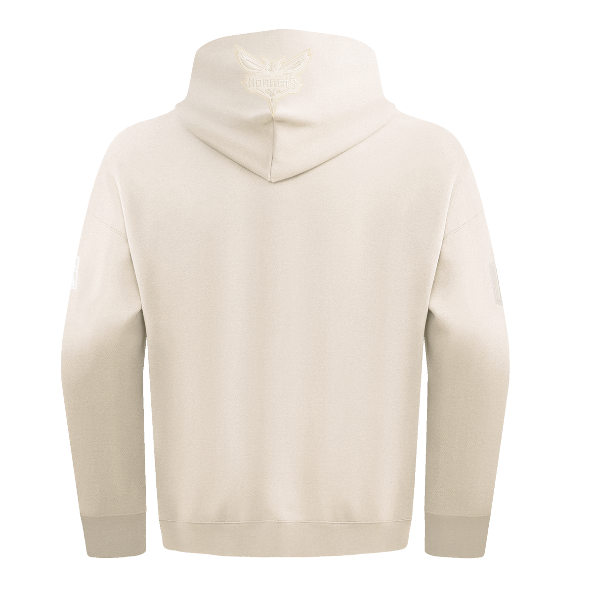 NBA CHARLOTTE HORNETS NEUTRAL CHANDAIL À CAPUCHON À ÉPAULES TOMBANTES POUR HOMME (COQUILLE D'ŒUF)