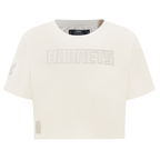 NBA CHARLOTTE HORNETS NEUTRAL T-SHIRT À COUPE CARRÉE POUR FEMME (COQUILLE D'ŒUF)
