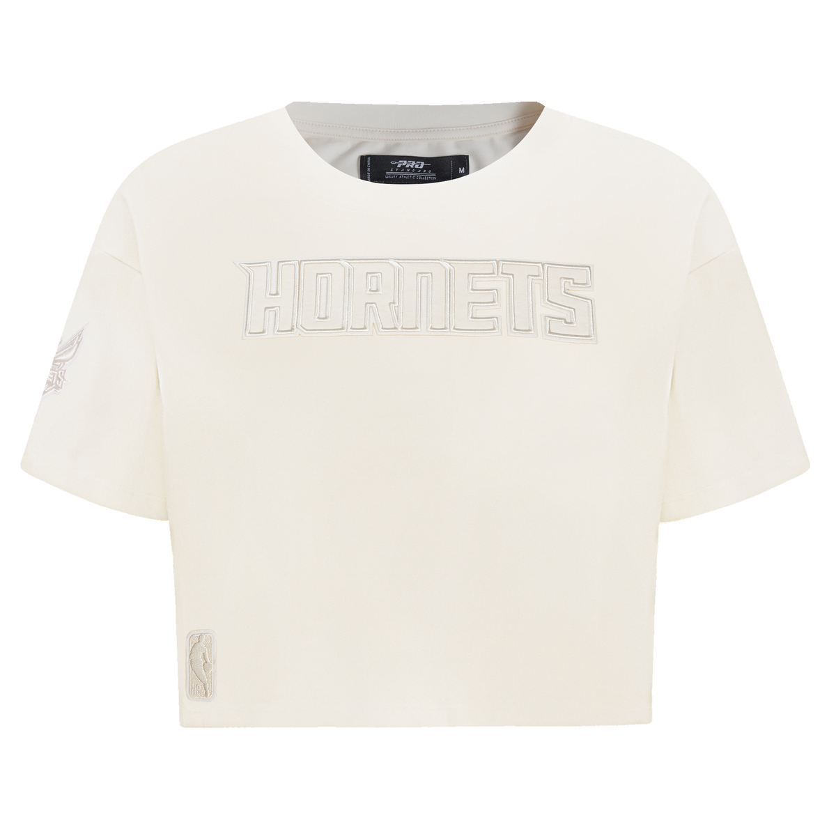 NBA CHARLOTTE HORNETS NEUTRAL T-SHIRT À COUPE CARRÉE POUR FEMME (COQUILLE D'ŒUF)