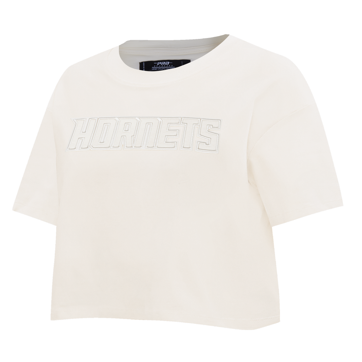NBA CHARLOTTE HORNETS NEUTRAL T-SHIRT À COUPE CARRÉE POUR FEMME (COQUILLE D'ŒUF)