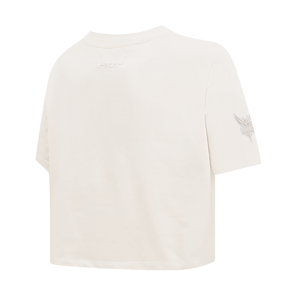 NBA CHARLOTTE HORNETS NEUTRAL T-SHIRT À COUPE CARRÉE POUR FEMME (COQUILLE D'ŒUF)