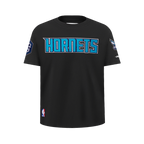 NBA CHARLOTTE HORNETS CLASSIC BIG BOY'S SJ TEE (BLACK)