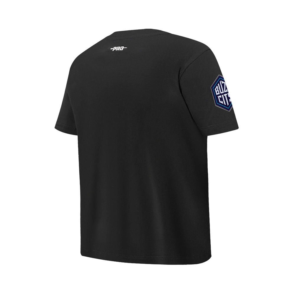 NBA CHARLOTTE HORNETS CLASSIC BIG BOY'S SJ TEE (BLACK)