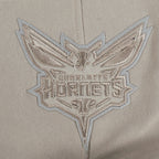 NBA CHARLOTTE HORNETS NEUTRAL BIG BOY'S FLC PO HOODIE (TAUPE)
