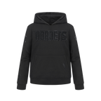 NBA CHARLOTTE HORNETS TRIPLE BLACK CHANDAIL À CAPUCHON EN MOLLETON POUR GARÇON JUNIOR (NOIR)