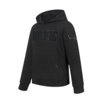 NBA CHARLOTTE HORNETS TRIPLE BLACK CHANDAIL À CAPUCHON EN MOLLETON POUR GARÇON JUNIOR (NOIR)